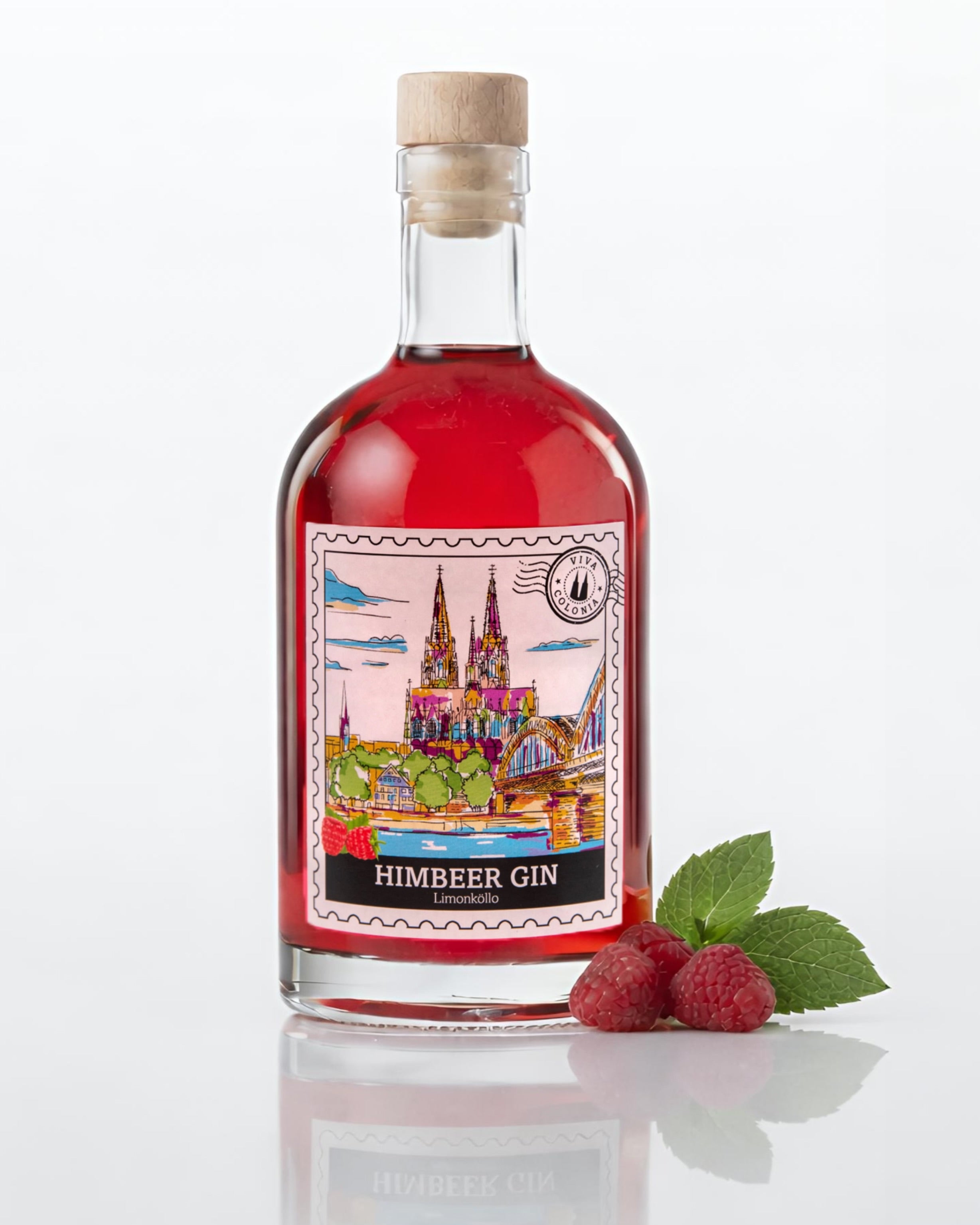 Limonköllo Himbeer Gin 37,5% i.Vol 500ml
