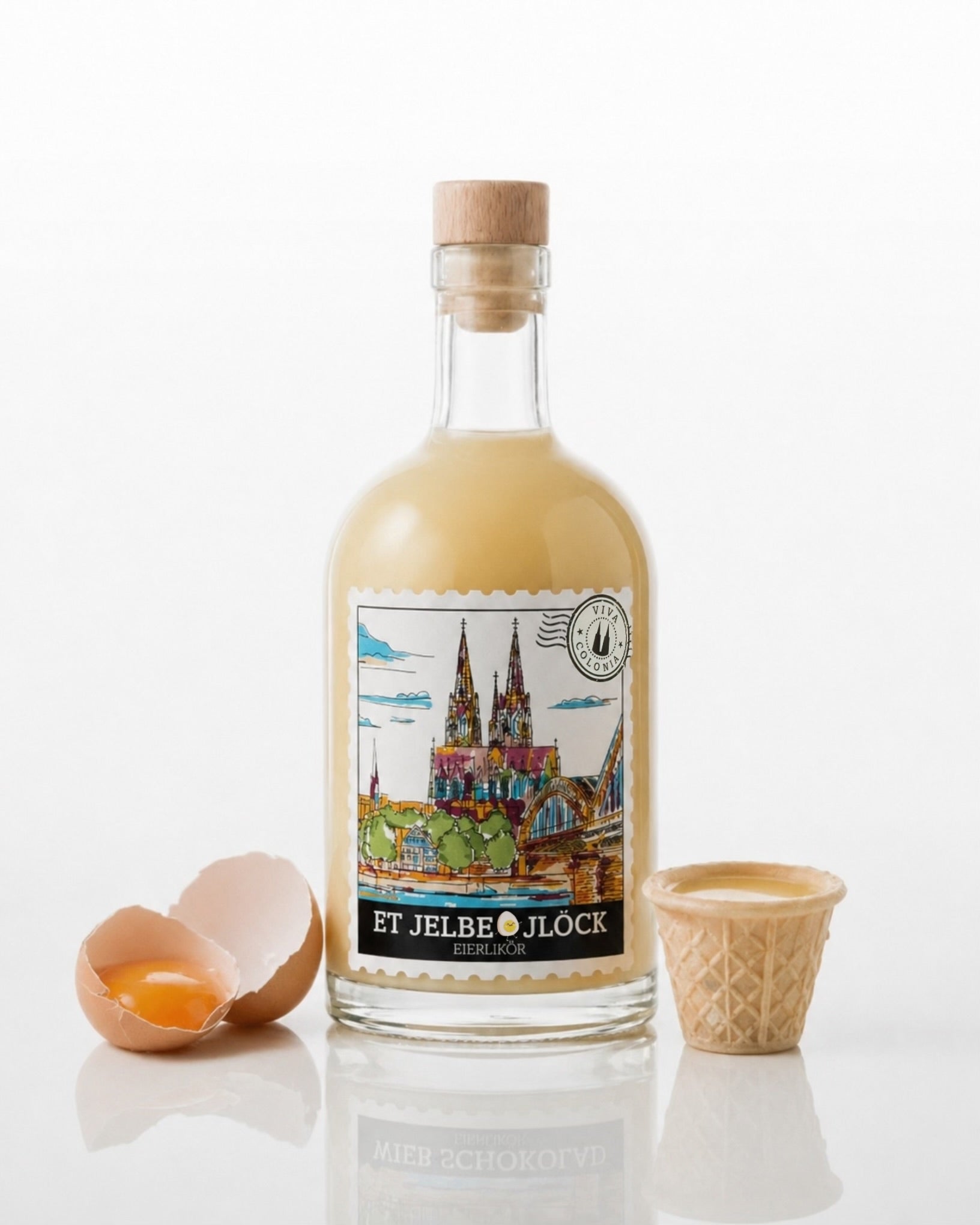 Limonköllo - Et Jelbe Jlöck - Eierlikör 18% i.Vol 500ml